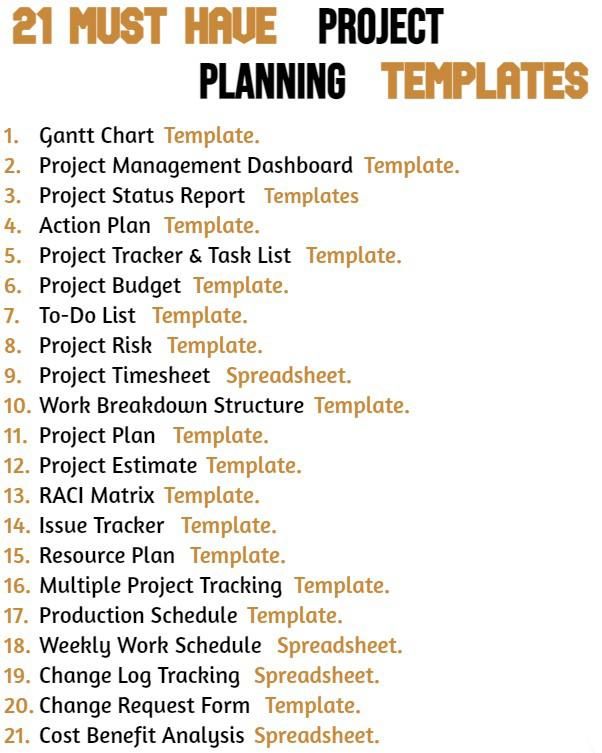 project management documents